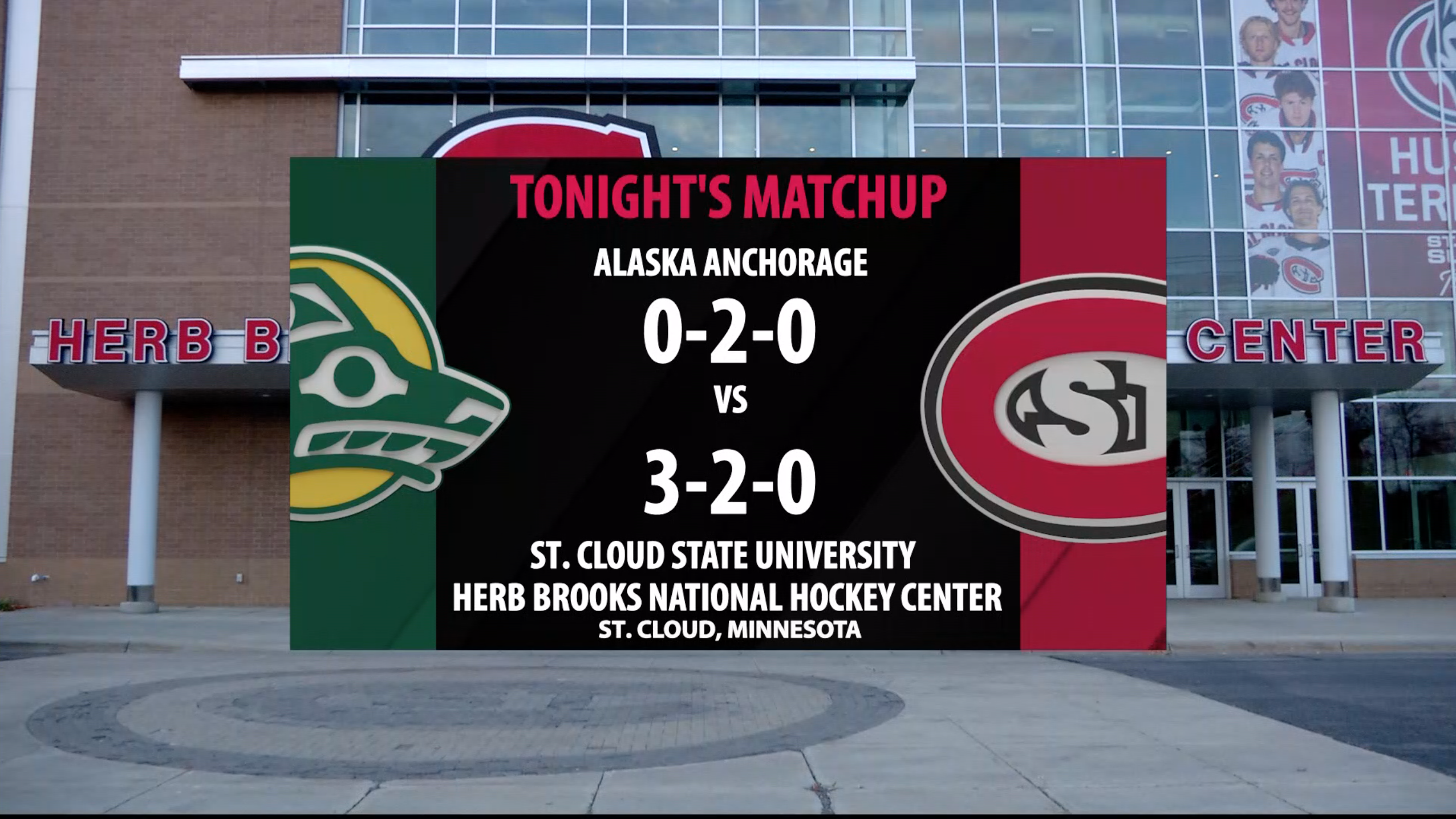 Thumbnail image for Men's Hockey – Alaska-Anchorage vs SCSU – October 24, 2025