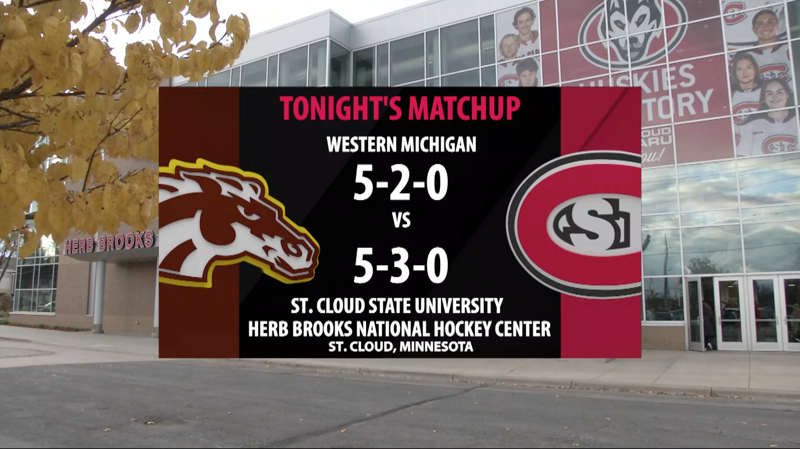 Thumbnail image for Men's Hockey – Western Michigan vs SCSU – November 1, 2025